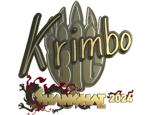 Sticker | Krimbo (Gold) | Shanghai 2024
