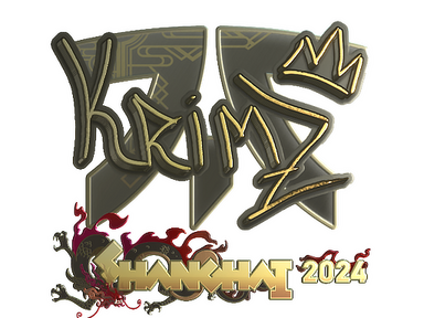 Sticker | KRIMZ (Gold) | Shanghai 2024