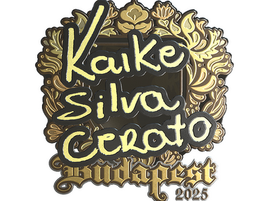 Sticker | KSCERATO (Gold) | Budapest 2025