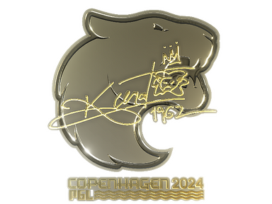 Sticker | KSCERATO (Gold) | Copenhagen 2024