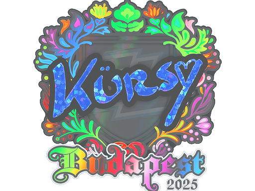 Sticker | Kursy (Holo) | Budapest 2025