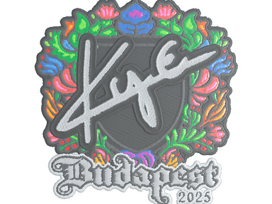 Sticker | kye (Embroidered) | Budapest 2025