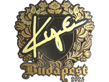 Sticker | kye (Gold) | Budapest 2025
