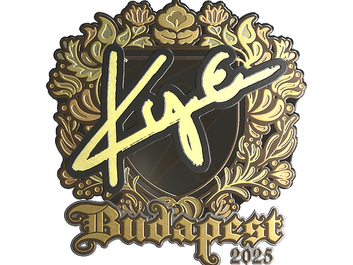 Sticker | kye (Gold) | Budapest 2025