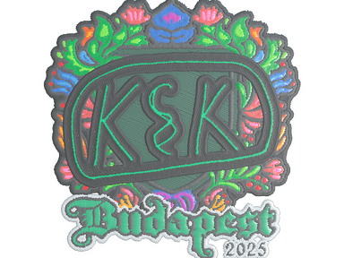 Sticker | kyousuke (Embroidered) | Budapest 2025