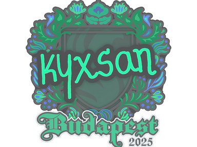 Sticker | kyxsan | Budapest 2025