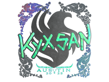 Sticker | kyxsan (Holo) | Austin 2025