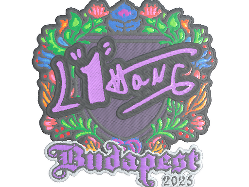 Sticker | L1haNg (Embroidered) | Budapest 2025