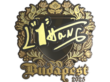 Sticker | L1haNg (Gold) | Budapest 2025