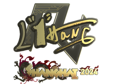 Sticker | L1haNg (Gold) | Shanghai 2024