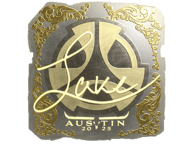 Sticker | Lake (Gold) | Austin 2025