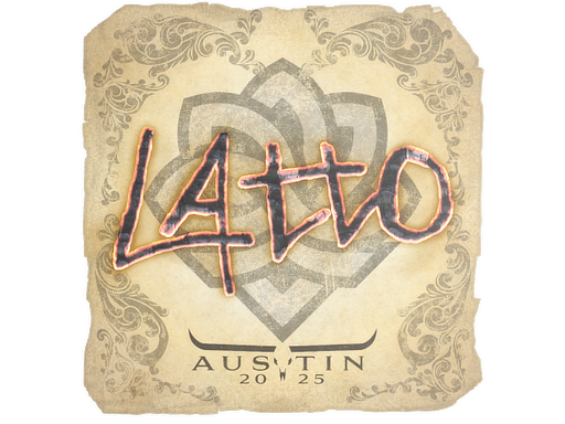 Sticker | latto | Austin 2025