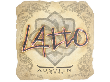 Sticker | latto | Austin 2025