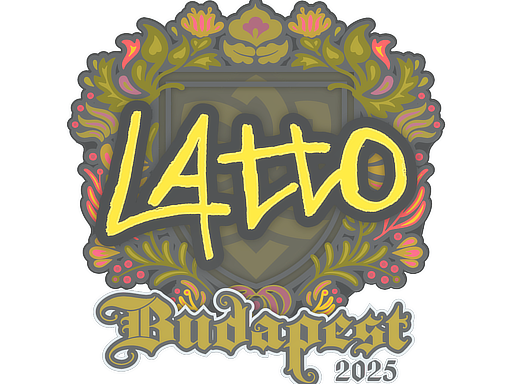 Sticker | latto | Budapest 2025