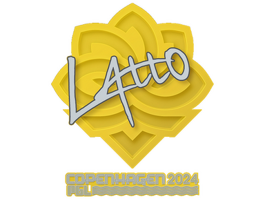 Sticker | latto | Copenhagen 2024