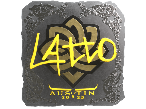 Sticker | latto (Foil) | Austin 2025