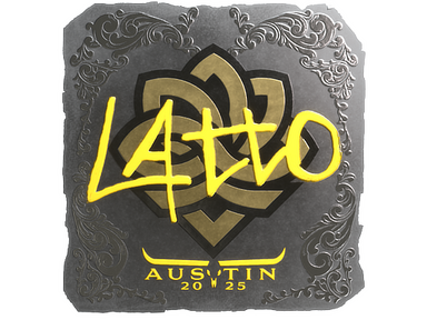 Sticker | latto (Foil) | Austin 2025