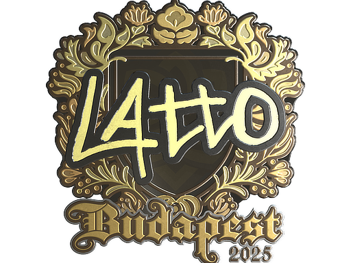 Sticker | latto (Gold) | Budapest 2025
