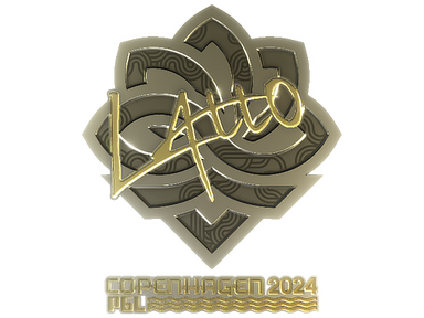 Sticker | latto (Gold) | Copenhagen 2024
