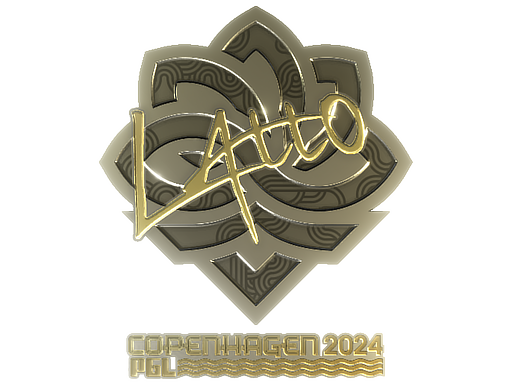 Sticker | latto (Gold) | Copenhagen 2024