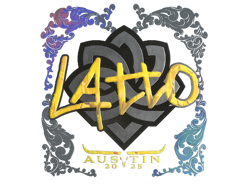 Sticker | latto (Holo) | Austin 2025