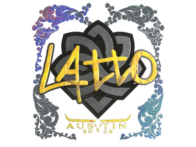 Sticker | latto (Holo) | Austin 2025