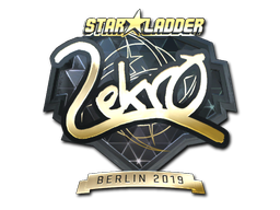 Sticker | Lekr0 (Gold) | Berlin 2019