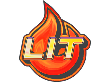 Sticker | Lit (Holo)