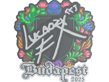 Sticker | Lucaozy (Embroidered) | Budapest 2025