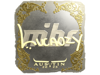 Sticker | Lucaozy (Gold) | Austin 2025