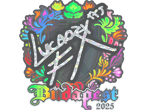 Sticker | Lucaozy (Holo) | Budapest 2025