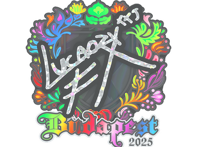 Sticker | Lucaozy (Holo) | Budapest 2025
