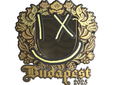 Sticker | lux (Gold) | Budapest 2025