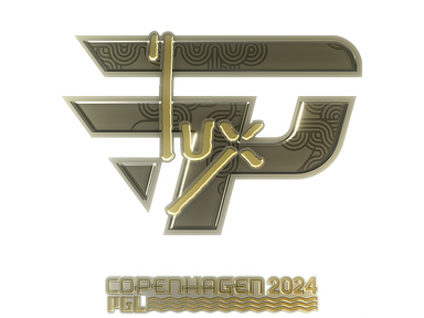 Sticker | lux (Gold) | Copenhagen 2024