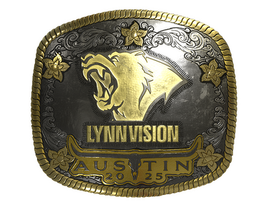 Sticker | Lynn Vision (Gold) | Austin 2025