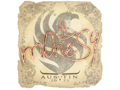 Sticker | m0NESY | Austin 2025