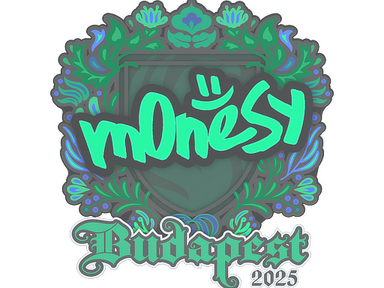 Sticker | m0NESY | Budapest 2025