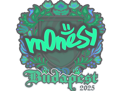 Sticker | m0NESY | Budapest 2025