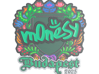 Sticker | m0NESY (Embroidered) | Budapest 2025