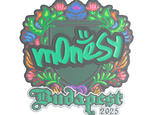 Sticker | m0NESY (Embroidered) | Budapest 2025
