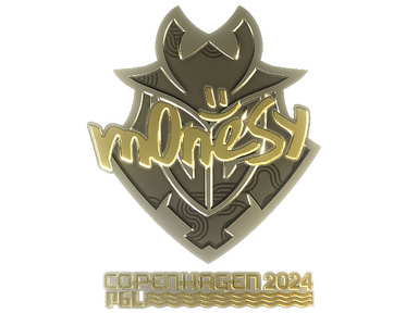 Sticker | m0NESY (Gold) | Copenhagen 2024