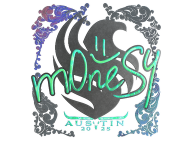 Sticker | m0NESY (Holo) | Austin 2025