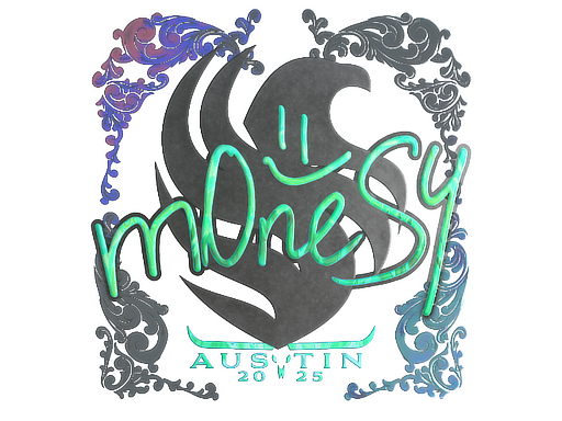Sticker | m0NESY (Holo) | Austin 2025