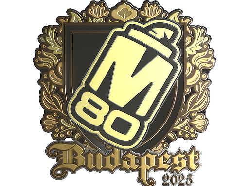 Sticker | M80 (Gold) | Budapest 2025