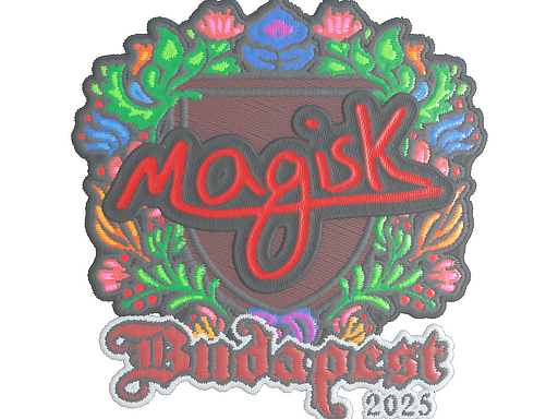 Sticker | Magisk (Embroidered) | Budapest 2025