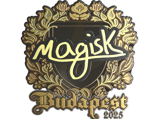 Sticker | Magisk (Gold) | Budapest 2025
