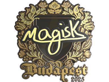Sticker | Magisk (Gold) | Budapest 2025