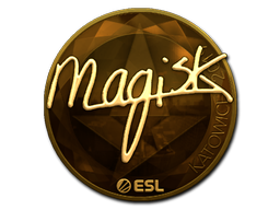 Sticker | Magisk (Gold) | Katowice 2019