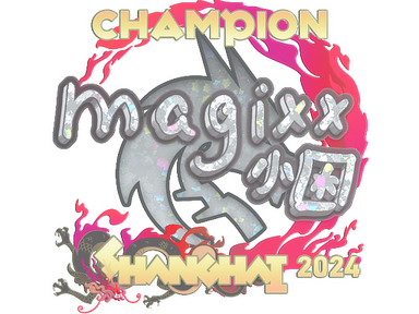 Sticker | magixx (Glitter, Champion) | Shanghai 2024