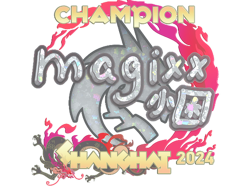 Sticker | magixx (Glitter, Champion) | Shanghai 2024